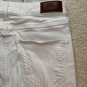 White Hollister Skinny Jeans